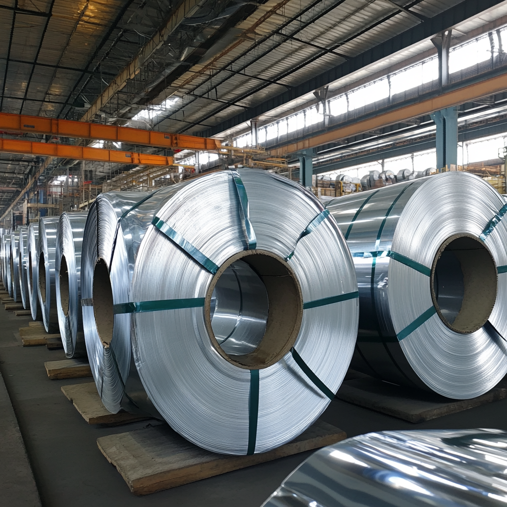 ¿Para qué se utilizan las bobinas de acero galvanizado?